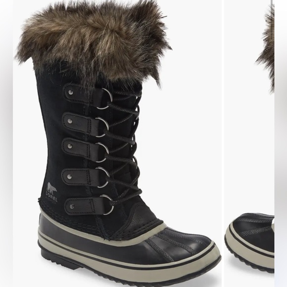 Sorel Joan of Arctic Waterproof Lace Up Faux Fur Boots Size 7.5 New With Tags - Picture 12 of 14